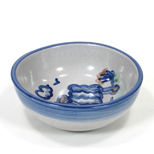 Mary A Hadley Pottery LAMB 8oz Soup Cereal Dessert 5.5" Bowl Sheep Stoneware - Picture 8 of 12