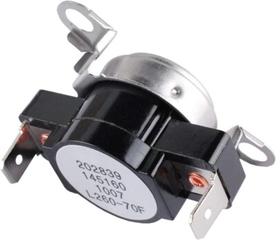 145160 GE Dryer Thermostat WE4X757  3204267 AP2042802 PS268202 PACK OF 1