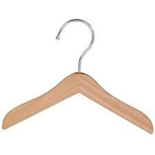 New Only Hangers Mini Wooden Doll Hanger - 25pcs