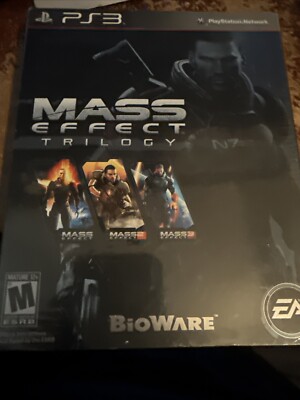 Mass Effect Trilogy (Sony PlayStation 3, PS3) Factory Sealed