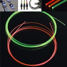 3.2ft Fiber Optic Sight Replacement Archery Bow Sight Pin Rod Slingshot Hunting
