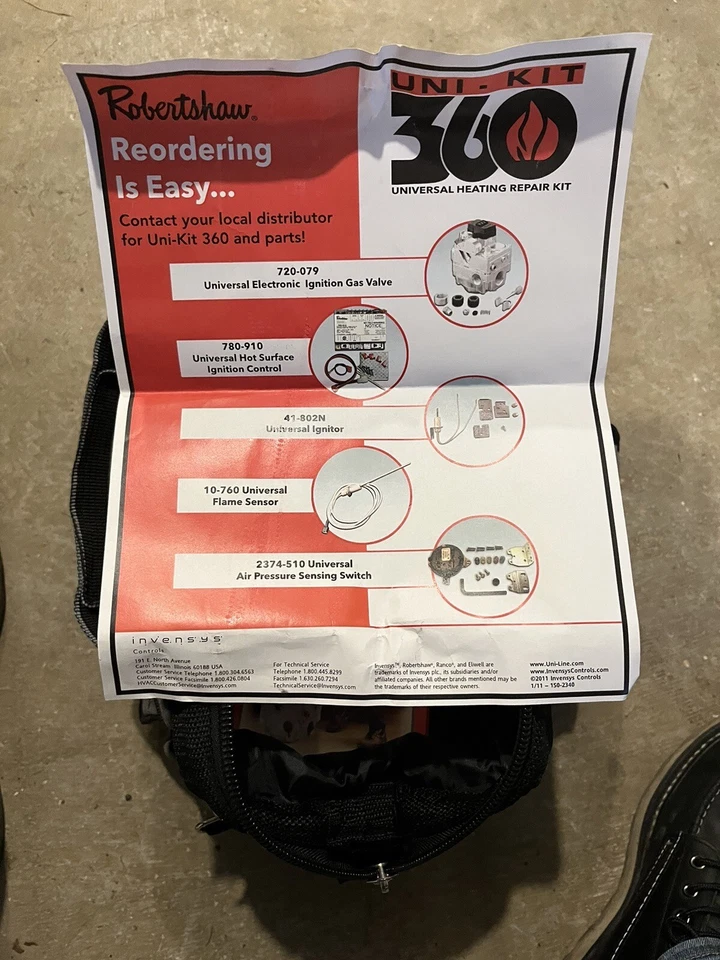 Robertshaw UNI-Kit360 Universal Gas Heating Kit - Image 4 of 4
