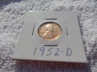 1952-D Lincoln Cent Circulated - Perfect For Coin Books! — photo 1