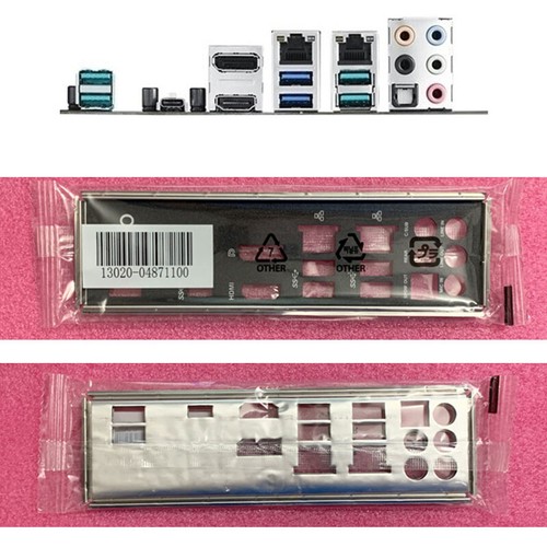 Für Asus Pro WS X570-ACE Hauptplatine Backplate E/A E/A E/A Shield - Bild 2 von 2