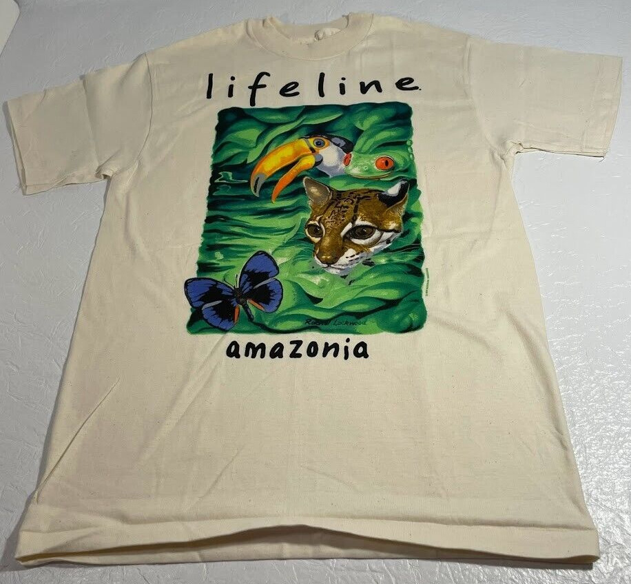 Amazonia Mens Size Small Single Stitch T Shirt To… - image 2