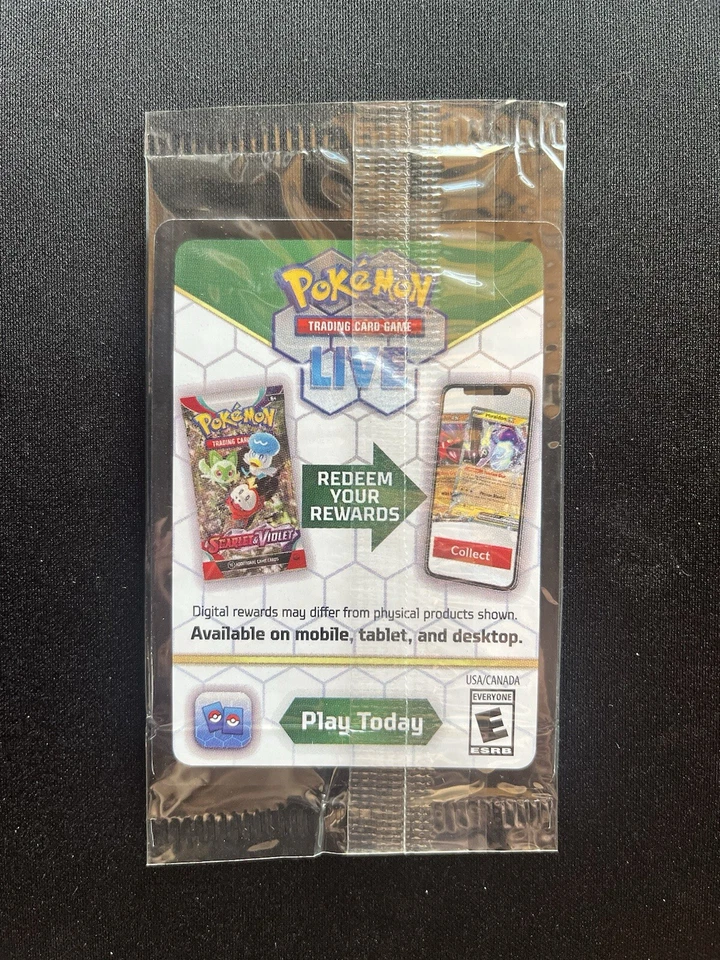 Sprigatito ex 087 Sv: Scarlet & Violet Promo Cards Holo Sealed Black Star Promo - Image 2 of 2