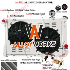 4 ROW RADIATOR SHROUD FAN RELAY KITS FOR 82-92 CHEVY CAMARO PONTIAC FIREBIRD V8