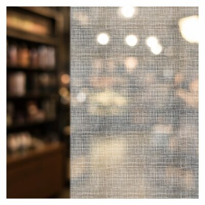 BDF 4WHN Decorative Window Film White Net