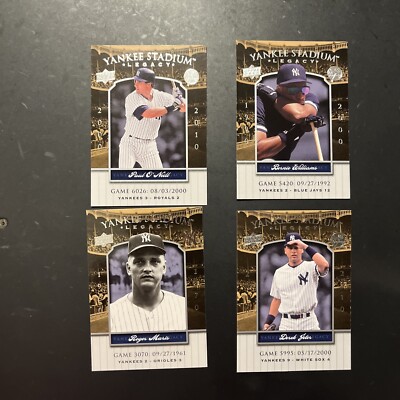 2008 Upper Deck Yankee Stadium Legacy Lot