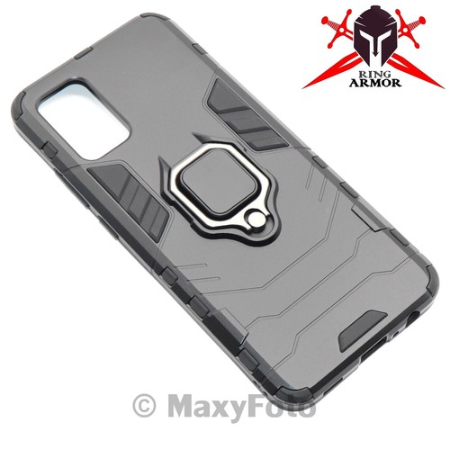 CUSTODIA RING ARMOR MAGNETIC SHELL HARD COVER BACK PER SAMSUNG GALAXY M02S M025 - Foto 2 di 9