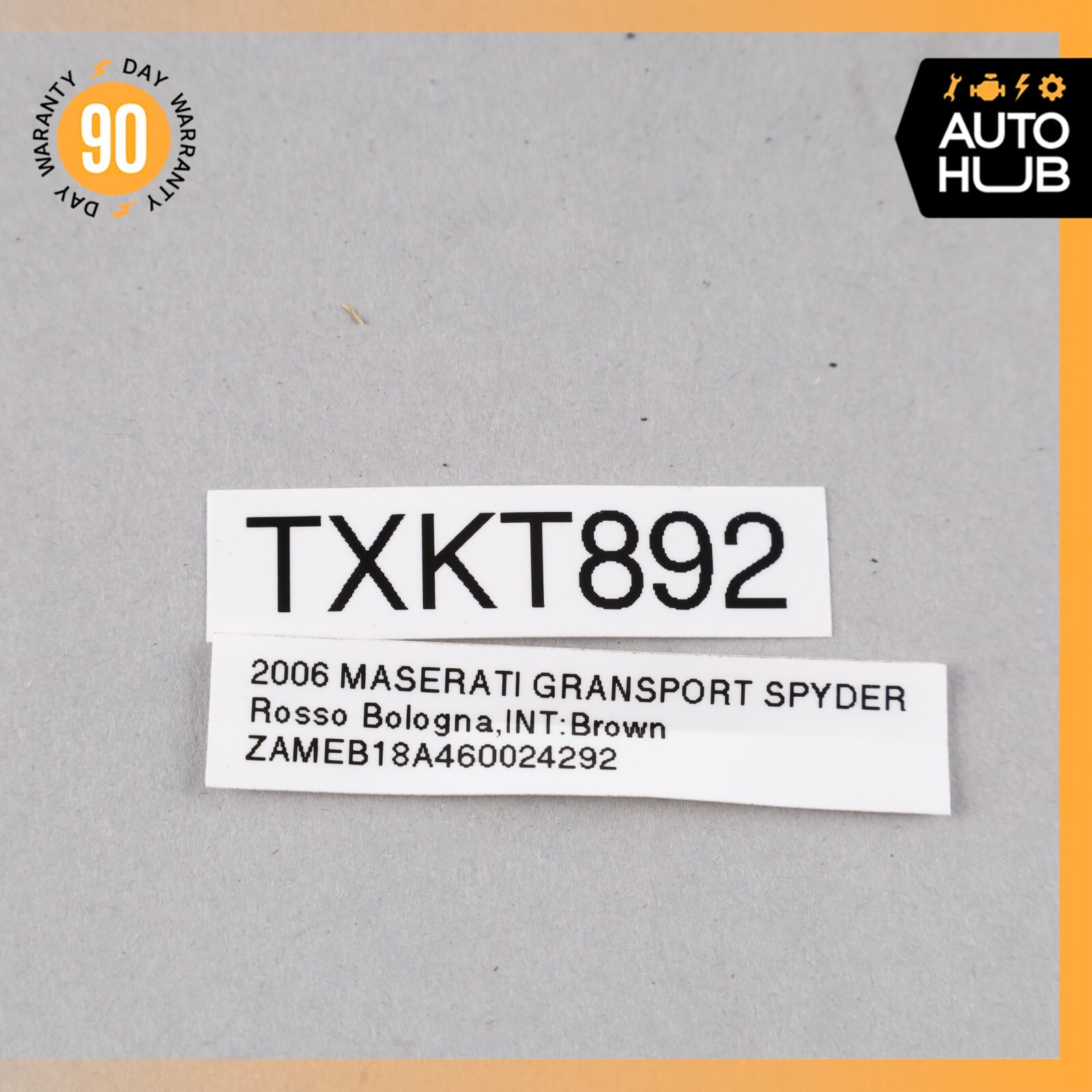 Maserati M138 GranSport Spyder F1 Transmission Gearbox Oil Clutch Line OEM 46k