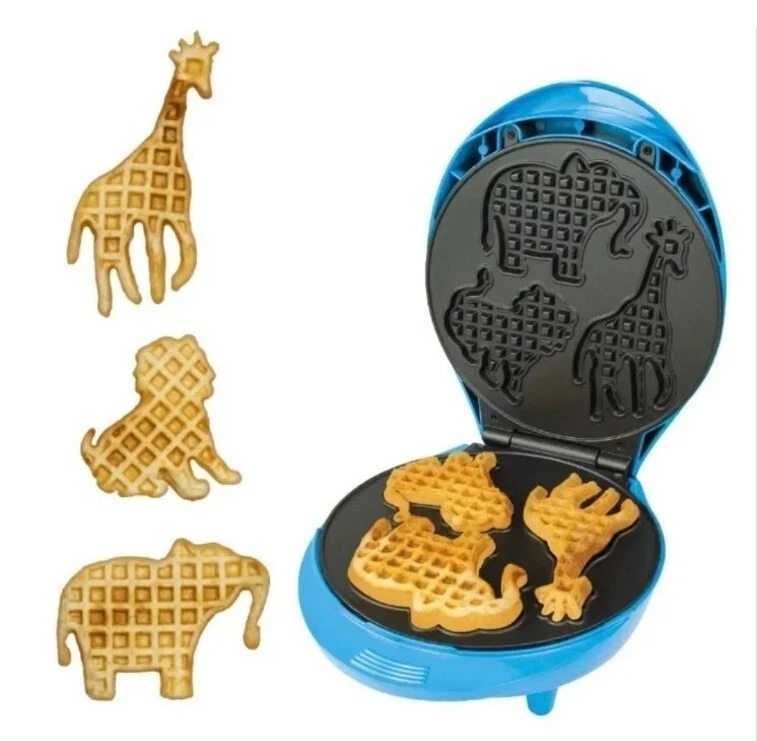 Animal Planet Waffle Maker / Makes 3 Novelty Animal Shape Waffles
