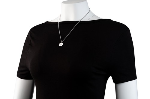 Women's Stainless Steel All Things Are Possible Necklace - Mark 10:27 - Picture 4 of 5