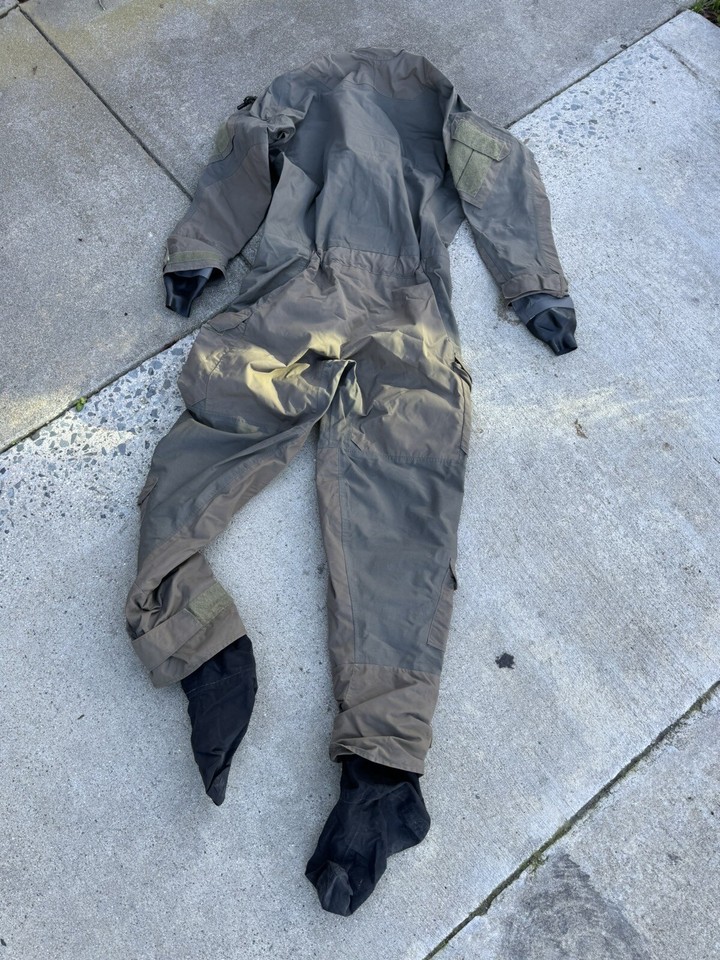 Kokatat MASS Maritime Assault Suit Drysuit MAS Grey Large TallLarge