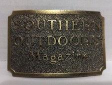 Southern Outdoors Magazine 1982 Belt Buckle