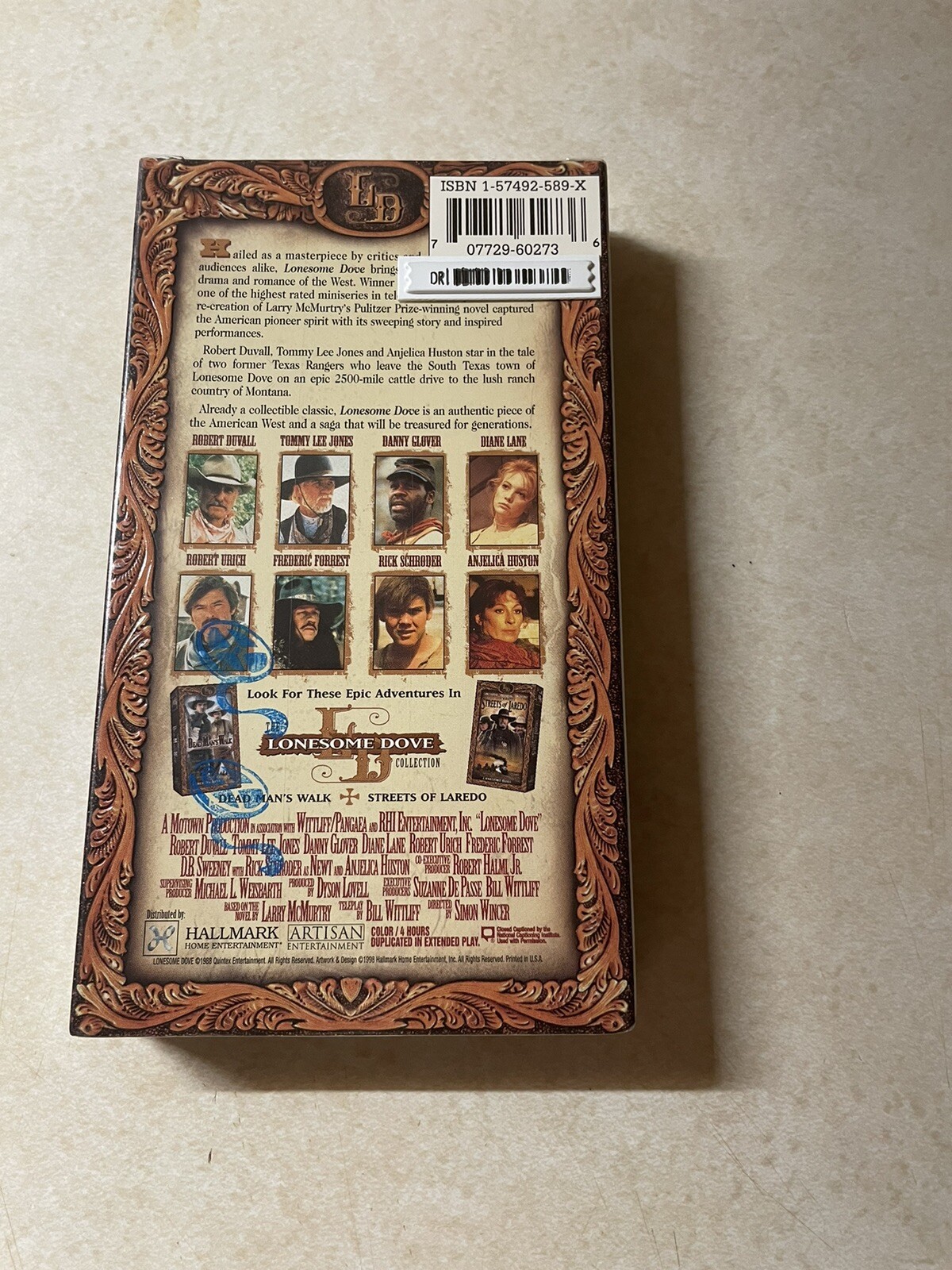 Lonesome Dove (VHS, 2000) sealed