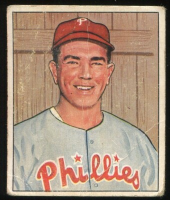 1950 Bowman #67 Willie Jones Philadelphia Phillies - Low #
