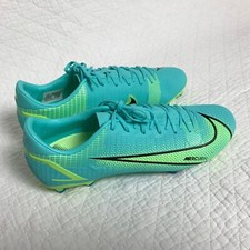 Nike Mercurial Vapor 14 Academy FG/MG Turq Lime Cleats SZ 12 CU5691-403 NWOB