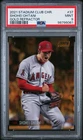 2021 Topps Stadium Club Chrome Shohei Ohtani Gold Refractor /50 PSA 9