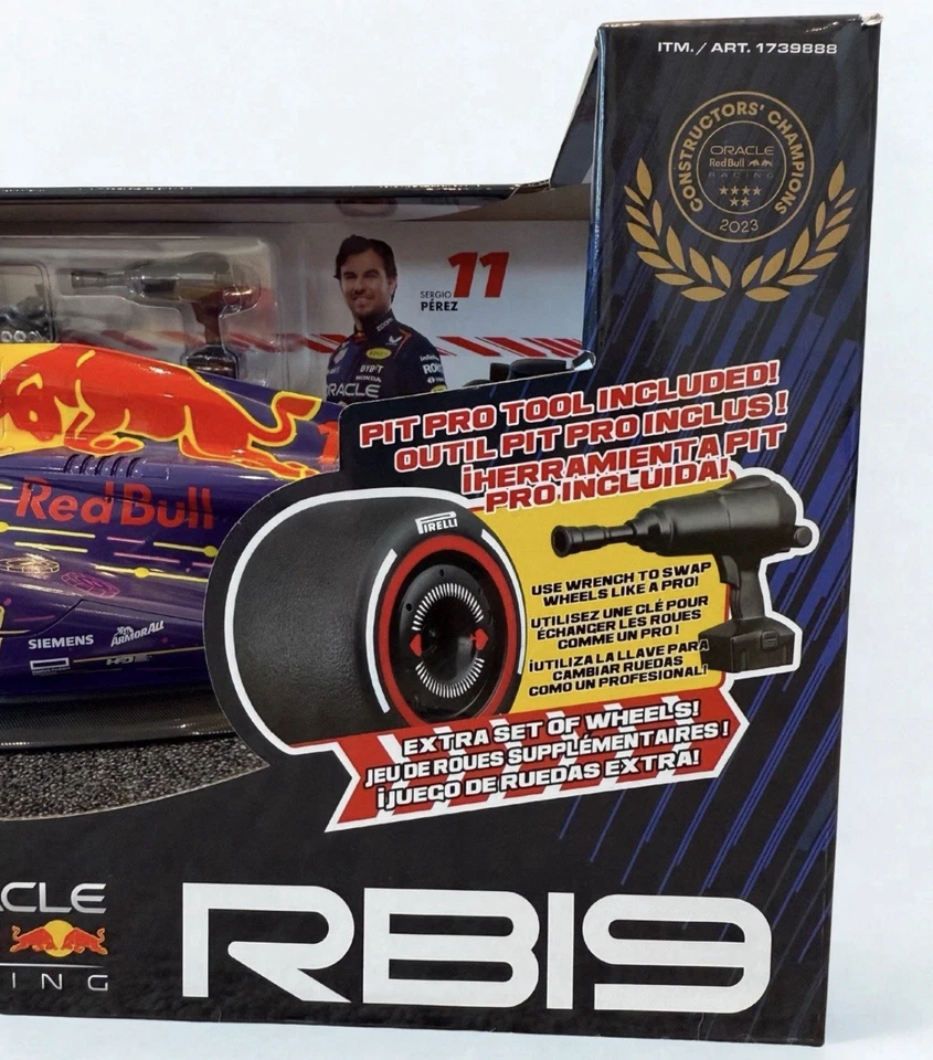 Rare Maisto Red Bull Racing RB19 Sergio Pérez #11-1:10 Scale Car -Brand New Seal - Image 3 of 4