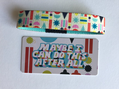 ZOX MAY I CAN DO THIS AFTER ALL Medium - Armband Bracelet elastisch