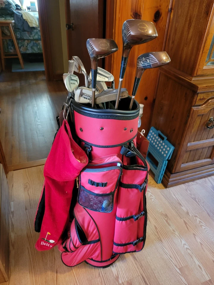 Juego completo de golf para damas Nicklaus Bear hierros, damas maderas desenfrenadas, bolsa, ENVÍO GRATUITO Foto 3 de 4