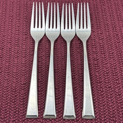 4 Dinner Forks EPOCH Yamazaki Patrick 18/8 China Stainless 8 