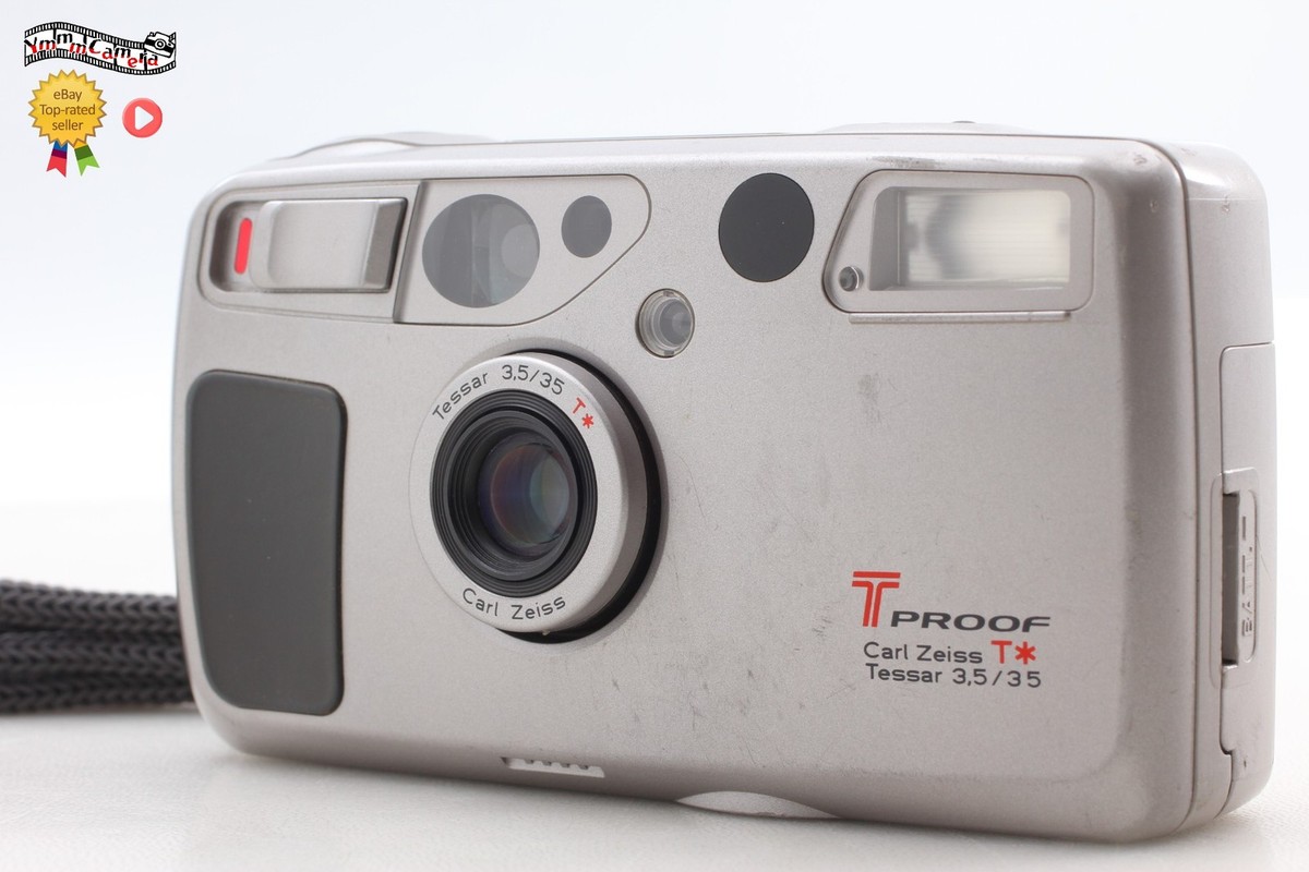 フィルムカメラ Kyocera T Proof Yashica T4 Super T5 All Works[Exc+5] Kyocera T Proof Yashica T4 Super T5 35mm Film