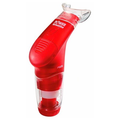 Powerbreathe Plus Atemtrainer Sport Atemtraining Lungentrainer, ROT