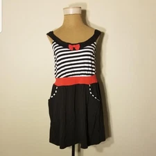 Sourpuss Sailor Style Dress Size Large