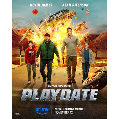 Playdate (2025) Blu-ray Action Comedy Movie 1080p Full HD Region Free