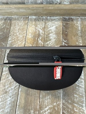 CHUMS CLAMSHELL ZIP UP LARGE SUNGLASSES EYEGLASSES STORAGE CASE Belt Loop