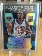 2018 Panini Spectra Illustrious Legends Signatures /75 Mark Jackson #IL-NJK Auto
