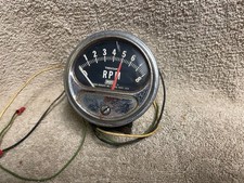 Used Dixco Model 97 Cup Mount 8000 Rpm Tach Chrome Adjustable Redline