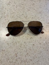 Suncloud Aviator Polarized Sunglasses Metal Gold Frames
