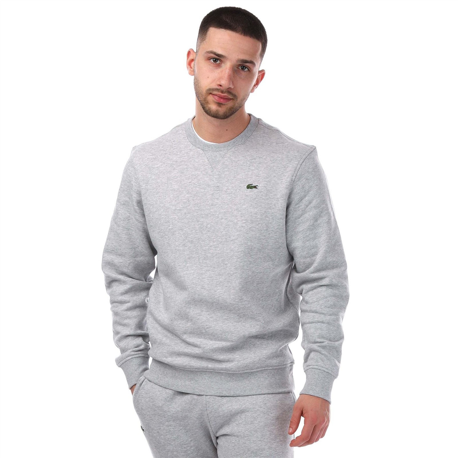 Флисовая толстовка Herren Lacoste Baumwollmischung из Грау 22390₽