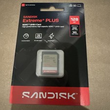SANDISK - 128GB Extreme PLUS microSDXC UHS-I Memory Card with Adapter, R/W
