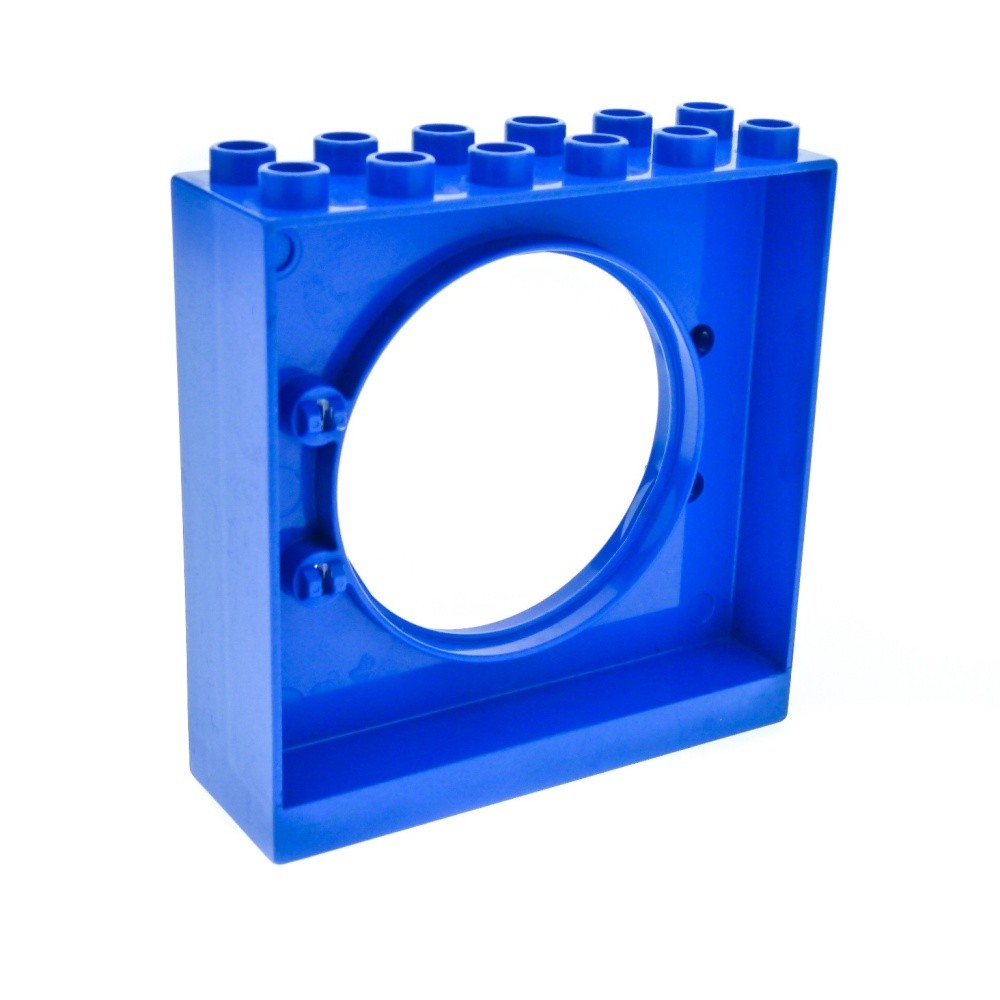 1x Lego Duplo Ball Track Holder 2x6x5 Blue Door Tube 4125519 31191