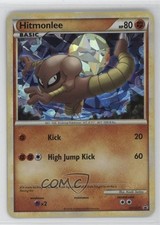 Hitmonlee Pokémon HeartGold & SoulSilver Black Star Promo #HGSS25 2010 on eBay