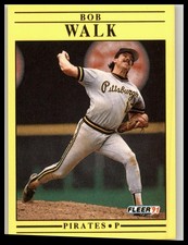 1991 Fleer #54 Bob Walk