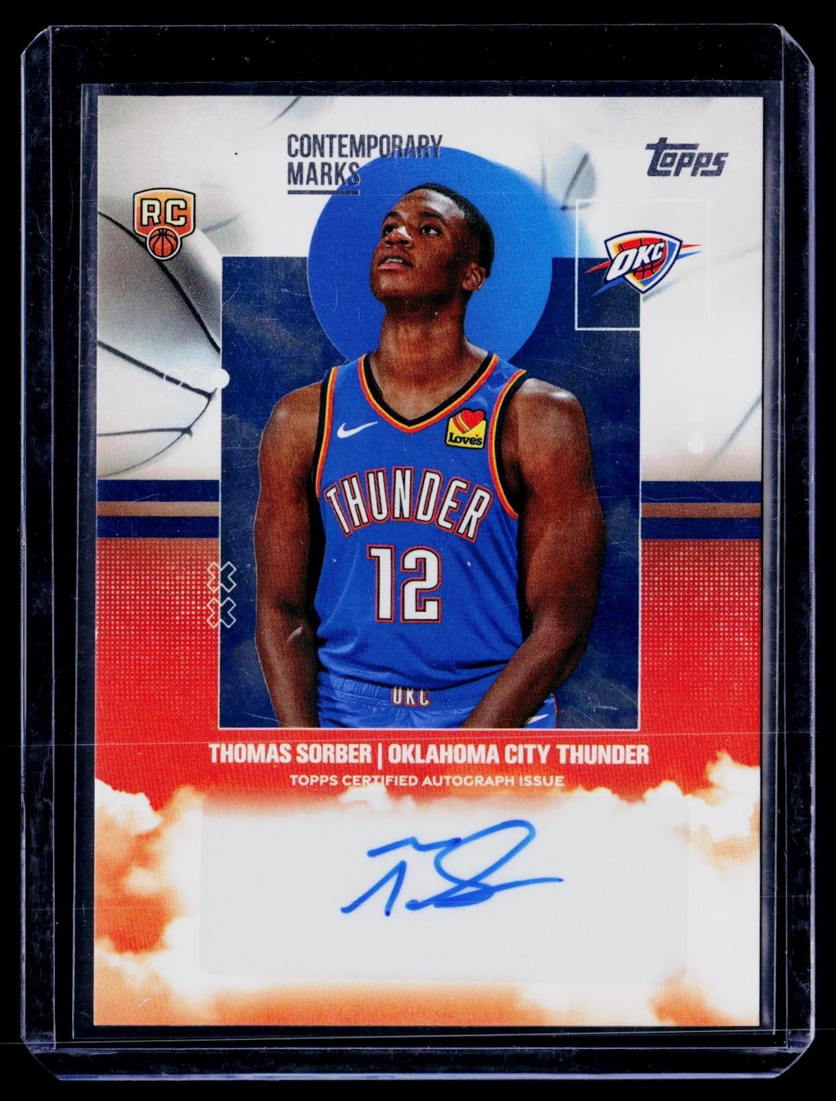 2025-26 Topps #CM-TS Thomas Sorber Contemporary Marks