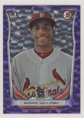 2014 Bowman Draft Purple Ice /99 Ronnie Williams #DP74