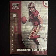Playoff 2000 Momentum Jeff Garcia 49ers #79 Momentum Milestone