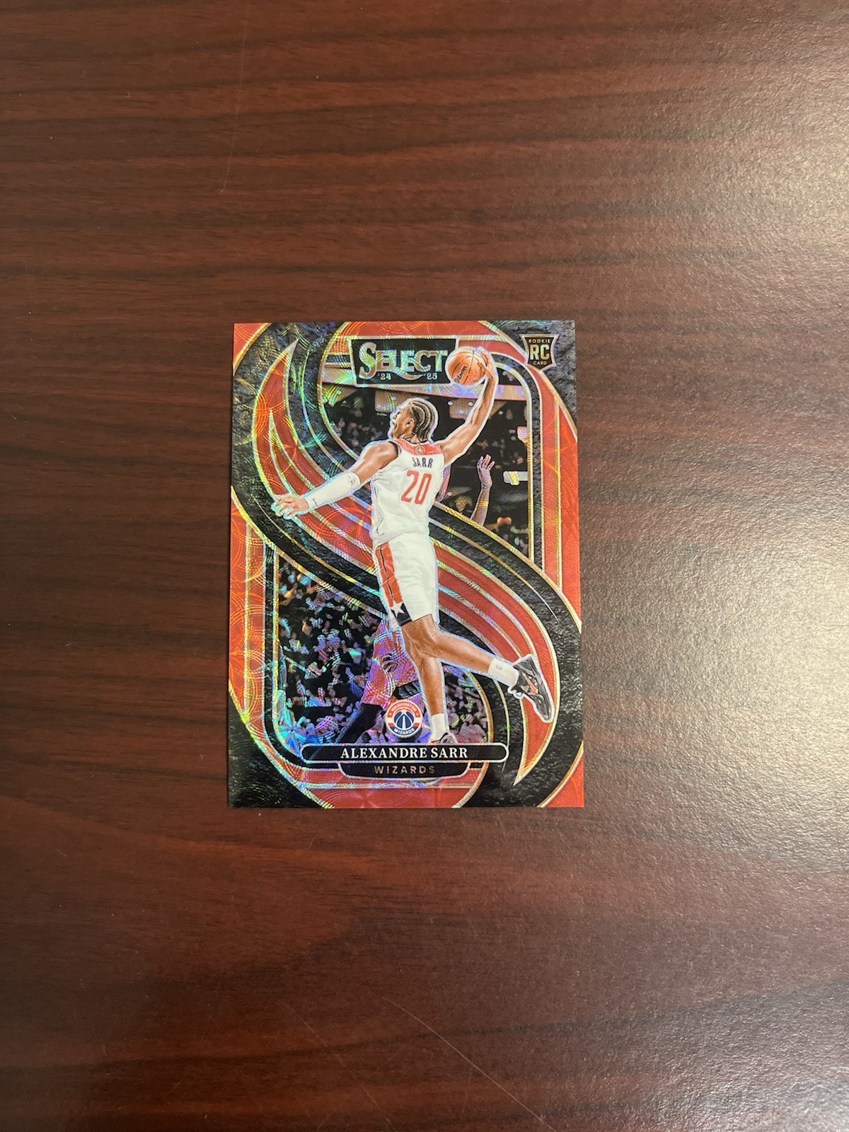 Alexandre Sarr 2024-25 Select Red Scope Prizm # /249 Premier Rookie RC