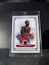 2023-24 Topps Motif Gallery Donovan Mitchell Cavaliers /49 So Blue In Mag