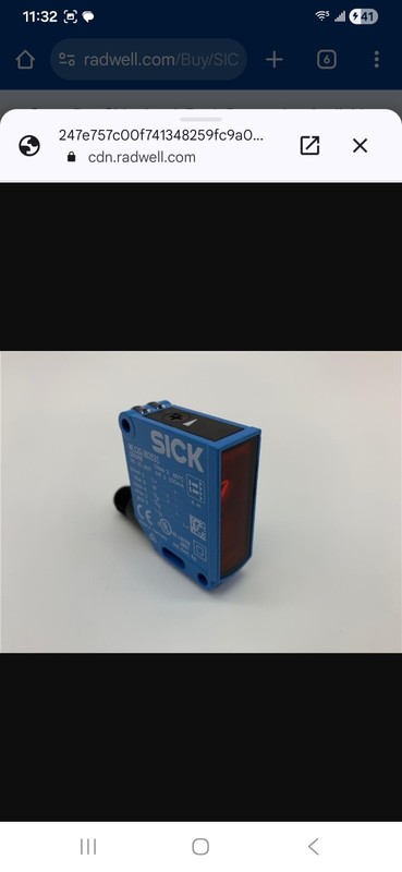 NEW SICK WL12G-3B2531S37 / 1044111 SENSICK WL12G-3 PHOTOELECTRIC SENSOR 2M NSMP
