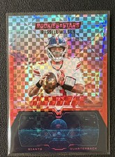2025 Panini Rookies & Stars - Airborne Russell Wilson #4 Red Plaid