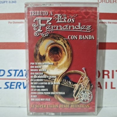 Tributo a Los Fernandez Con Banda Cassette 2000 Grupo Marquez Hugo Raya New
