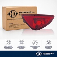 Nebelschlussleuchte Links Diederichs 4415095 FÜR Renault