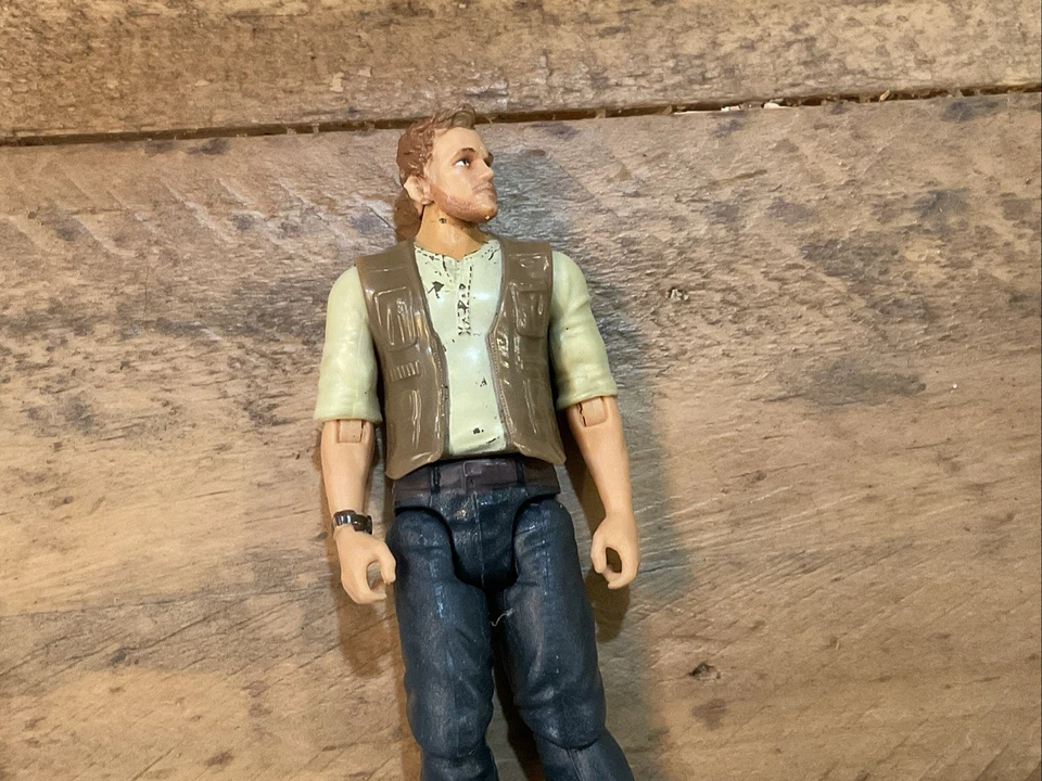 "Lote de 4 figuras de acción humanas de Jurassic World - 4"" - Mattel - sueltas - se envía gratis" Foto 4 de 4